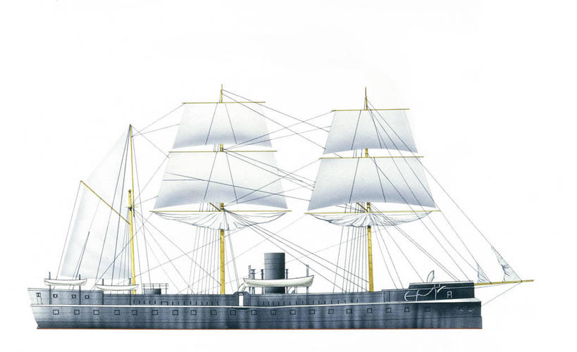 无人,横图,白色背景,侧面,船,法国,军事,历史,一个,白色,帆,运输,摄影,军舰,单个,航海,支撑,近景,海军,战舰,中欧,军用战舰,战船,帆樯,桅竿,彩图,帆柱