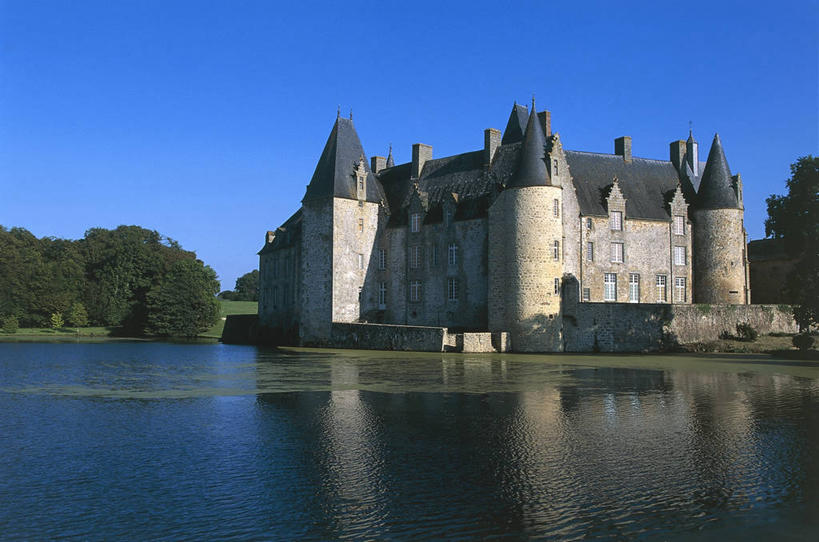 无人,横图,室外,白天,湖,建筑,法国,欧洲,城堡,历史,摄影,西欧,法兰西,中欧,法兰西共和国,卢瓦尔河谷,法兰西第五共和国,卢瓦尔河,罗亚尔河,自然地理,彩图,旅行