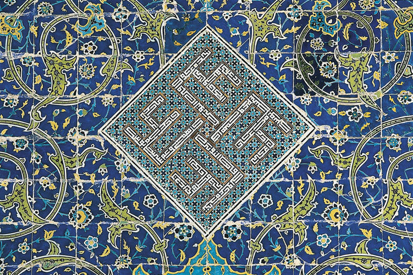 无人,横图,仰视,建筑,伊朗,亚洲,装饰,联合国,摄影,宗教,伊斯兰教,中东,将军,伊斯法罕,伊玛目清真寺,自然地理,彩图,低角度拍摄,联合国教科文组织