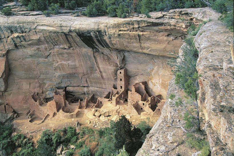 无人,横图,俯视,室外,白天,度假,神秘,美景,山,城市风光,城市,建筑,美国,景观,悬崖,联合国,历史,娱乐,废墟,风景,自然,地标建筑,享受,休闲,景色,放松,摄影,北美,北美洲,国家公园,美洲,印第安人,科罗拉多州,北亚美利加洲,亚美利加洲,古代文明,岩石,彩图,高角度拍摄,旅行,美利坚合众国,联合国教科文组织,过去