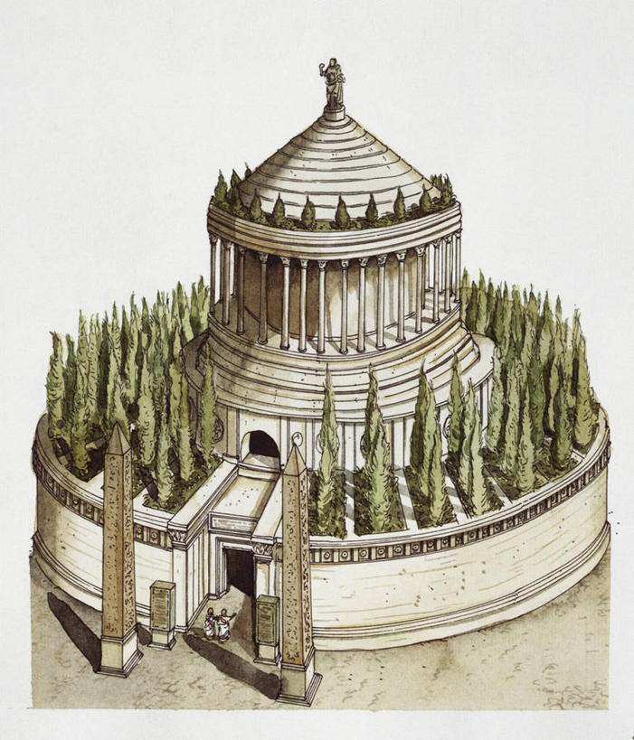 无人,竖图,插画,数码,科技,建筑,意大利,阴影,网络,首都,高光,几何,计算机图形,合成,图画,画,电脑合成图,数码合成图,陵墓,合成图,漫画,拉奇奥,写实,具体,具象,古代文明,奥古斯都,彩图