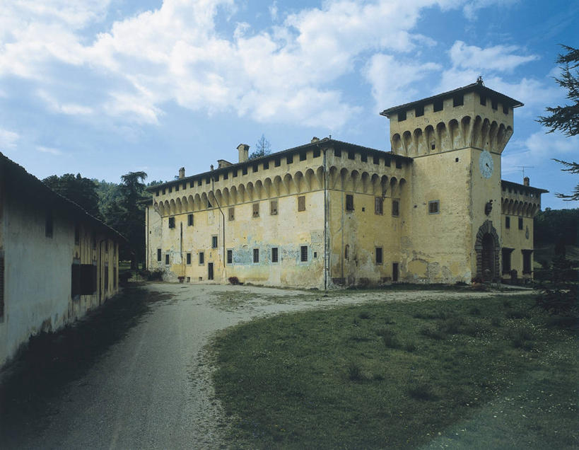 无人,横图,室外,白天,别墅,建筑,意大利,历史,地标建筑,摄影,意大利文化,托斯卡纳区,自然地理,彩图