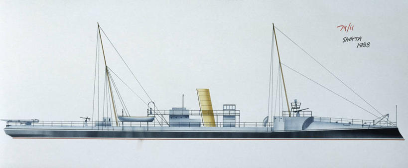 无人,横图,全景,室外,白天,侧面,时尚,船,意大利,蓝色背景,军事,历史,一个,蓝色,t台,战争,运输,摄影,军舰,单个,南欧,海军,驱逐舰,时装表演,时装秀,t型台,走秀,危险,彩图