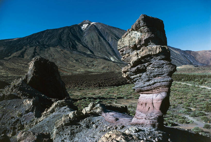 无人,横图,室外,白天,旅游,度假,火山,美景,山,西班牙,地形,景观,娱乐,自然,地标建筑,享受,休闲,景色,放松,摄影,环境,国家公园,岩层,自然风光,加那利群岛,伊比利亚半岛,地质学,特内里费岛,大西洋群岛,自然地理,岩石,彩图,火山学,郊野公园