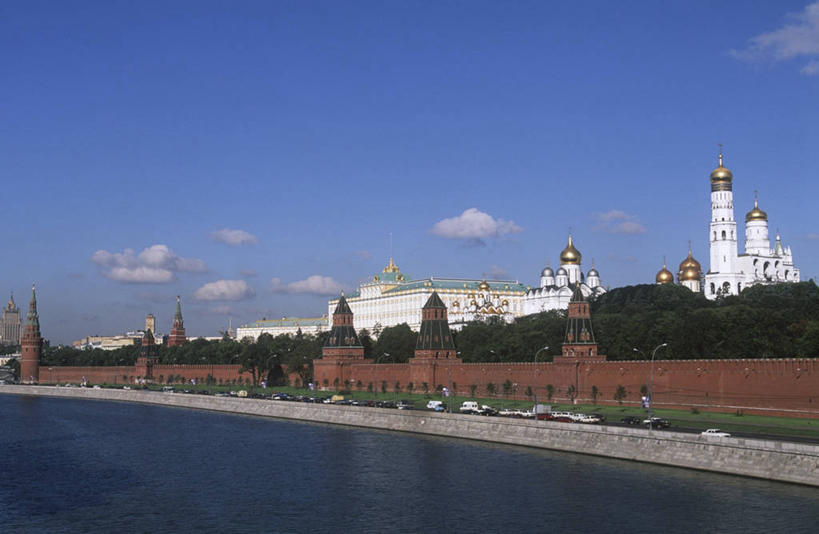 无人,横图,俯视,室外,白天,河流,建筑,俄罗斯,城堡,流水,围墙,首都,历史,城墙,地标建筑,摄影,莫斯科,克里姆林宫,彩图,高角度拍摄,旅行,俄罗斯文化,莫斯科河