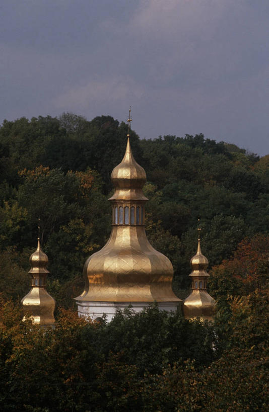 无人,竖图,俯视,室外,白天,城市,建筑,乌克兰,首都,历史,黄金,穹顶,树,摄影,宗教,基督教,圆顶建筑,修道院,基辅,东正教,彩图,高角度拍摄,旅行