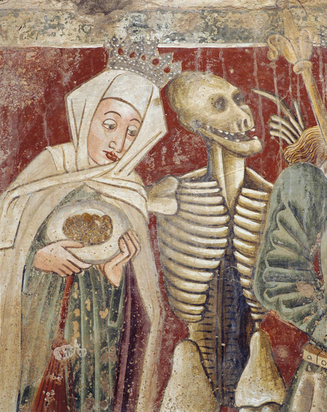 成年人,骨骼,一个人,教堂,竖图,室内,克罗地亚,仅一个女性,骨头,壁画,人体,摄影,部分,死亡,骨架,女王,巴尔干,女人,女性,彩图,舞蹈