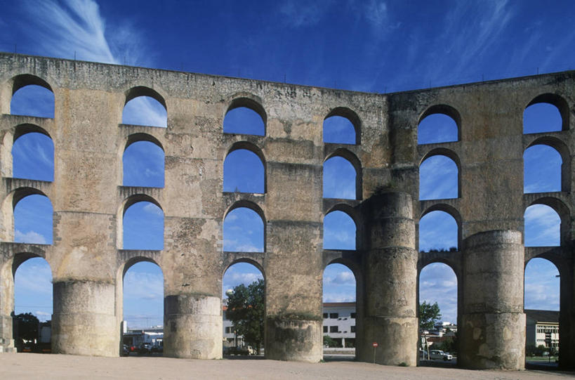 无人,横图,室外,白天,旅游,度假,美景,建筑,葡萄牙,欧洲,对称,景观,拱门,沟渠,历史,娱乐,废墟,自然,享受,休闲,景色,放松,摄影,自然风光,古代文明,古代史,阿连特茹,彩图,过去,波塔莱格里