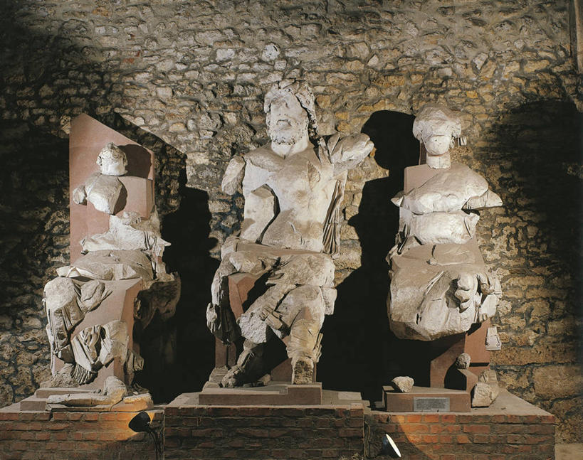 无人,横图,室内,雕塑,神话,标志,符号,标识,古罗马,古代,摄影,宗教,古典风格,丘比特,雅典娜,性别符号,美术工艺,宙斯,彩图,男性符号