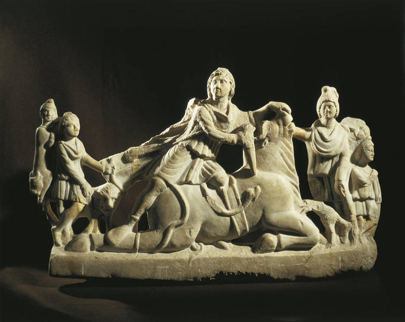 无人,横图,室内,黑色背景,标志,长袍,雕像,符号,拿着,标识,古罗马,一个,摄影,单个,杀害,性别符号,古代文明,美术工艺,彩图,影棚拍摄,神,浅浮雕,男性符号