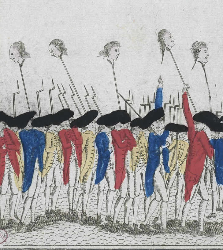 成年人,头,站,竖图,插画,白色背景,数码,科技,帽子,法国,一排,士兵,阴影,生气,整齐,冲突,网络,许多人,高光,几何,计算机图形,合成,图画,拿着,历史,画,排列,一群人,人体,电脑合成图,数码合成图,合成图,队列,军服,漫画,法国文化,18世纪,写实,具体,具象,叛逆,刺刀,头部,彩图,法国大革命