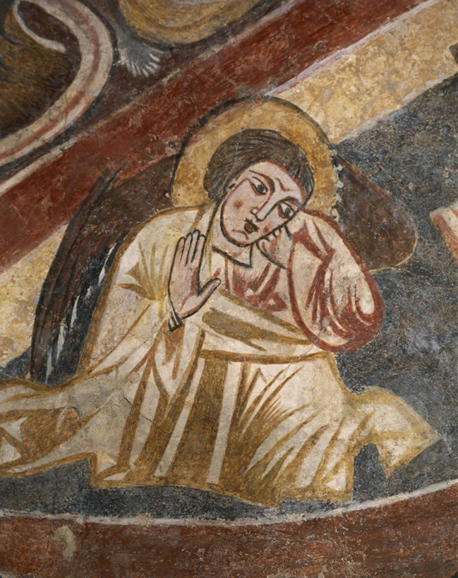 成年人,一个人,坐,竖图,插画,室内,特写,数码,科技,光晕,意大利,欧洲,仅一个男性,天使,阴影,网络,高光,几何,计算机图形,合成,图画,画,手势,摄影,电脑合成图,数码合成图,基督教,合成图,南欧,漫画,哥特式风格,意大利共和国,写实,具体,具象,圣人,弗留利.威尼斯朱利亚,弗留利.威尼斯朱利亚大区,彩图,打手势,乌迪内