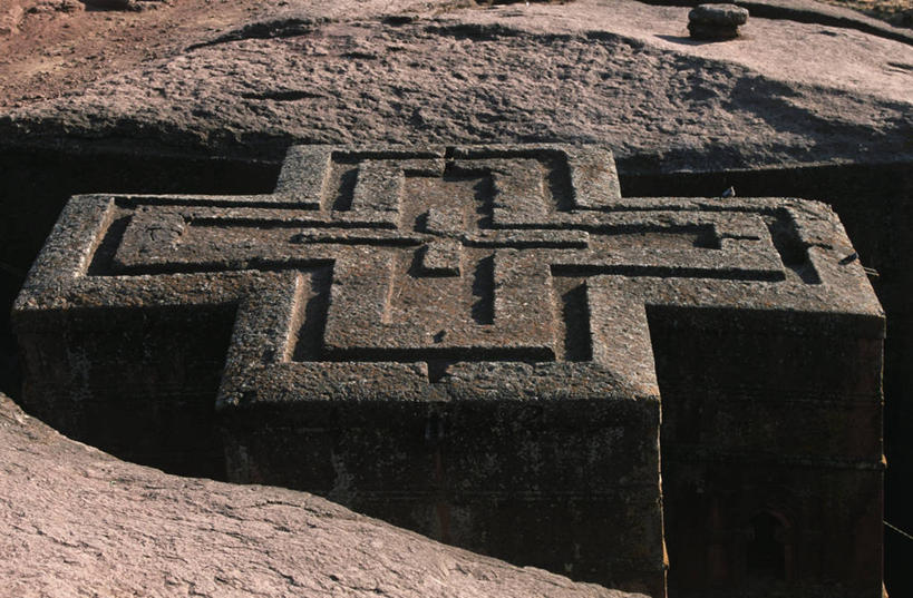 无人,横图,室外,白天,非洲,埃塞俄比亚,十字架,地标建筑,摄影,阿非利加洲,埃塞俄比亚联邦民主共和国,美术工艺,拉利贝拉,阿姆哈拉州,彩图