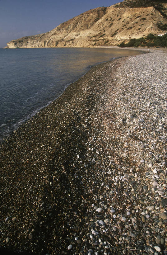 无人,竖图,室外,白天,度假,海洋,贝壳,塞浦路斯,反射,海岸线,风景,摄影,宁静,万里无云,利马索尔,海滩,岩石,彩图