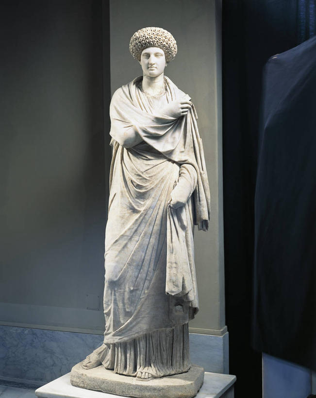 无人,站,竖图,室内,雕塑,长袍,雕像,大理石,古代,摄影,古代文明,美术工艺,发型,彩图,过去