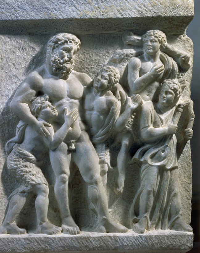 裸体,无人,竖图,室内,标志,符号,大理石,标识,古代,摄影,支撑,运送,石棺,希腊神话,大力神,性别符号,古代文明,美术工艺,彩图,浅浮雕,男性符号,过去