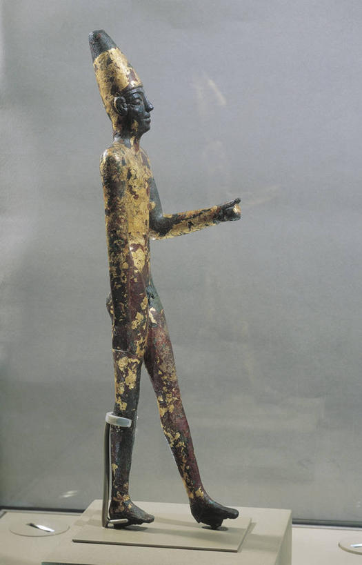 无人,竖图,室内,侧面,雕塑,指,艺术,标志,雕像,符号,指点,历史,标识,古罗马,一个,金色,摄影,单个,指向,手艺,青铜,性别符号,古代史,美术工艺,步行,彩图,男性符号