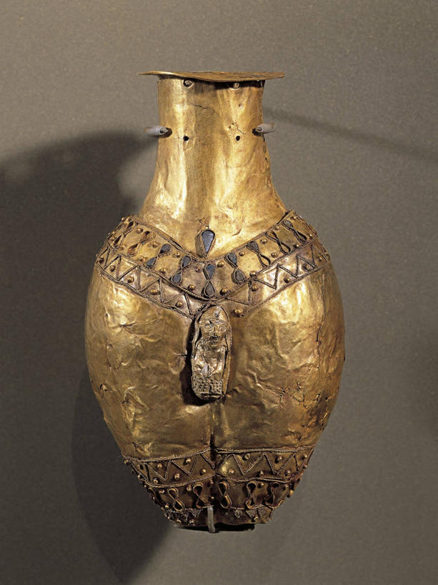 无人,竖图,特写,花瓶,灰色背景,历史,黄金,一个,灰色,财富,摄影,单个,古代文明,彩图,影棚拍摄