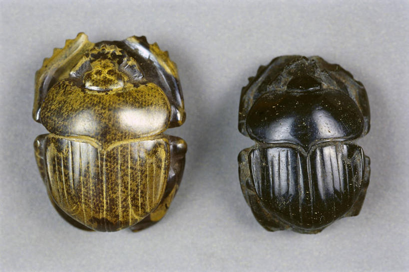 无人,横图,俯视,雕塑,灰色背景,艺术,并排,天牛,历史,古代,两个,灰色,摄影,甲虫,手艺,古埃及文明,古代文明,圣甲虫,美术工艺,彩图,高角度拍摄,影棚拍摄,过去