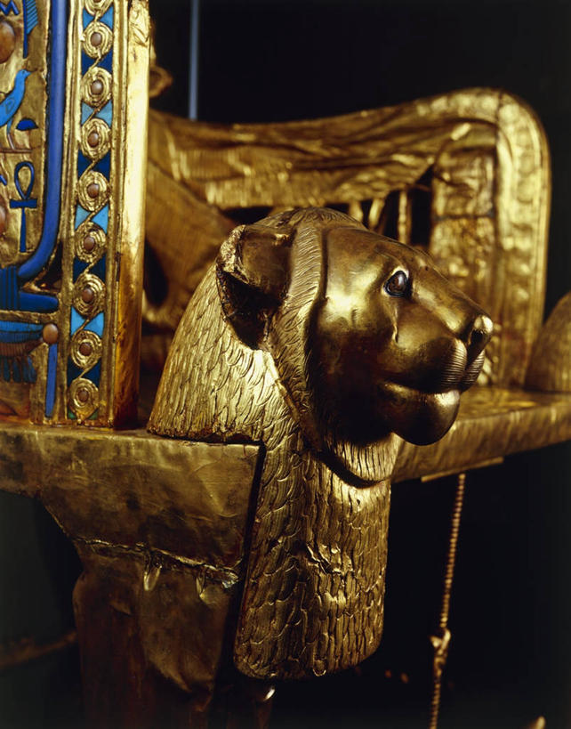 无人,竖图,室内,特写,正面,狮子,装饰,木制,历史,古代,一个,摄影,单个,部分,手艺,皇室,王座,古埃及文明,古代文明,美术工艺,彩图,过去