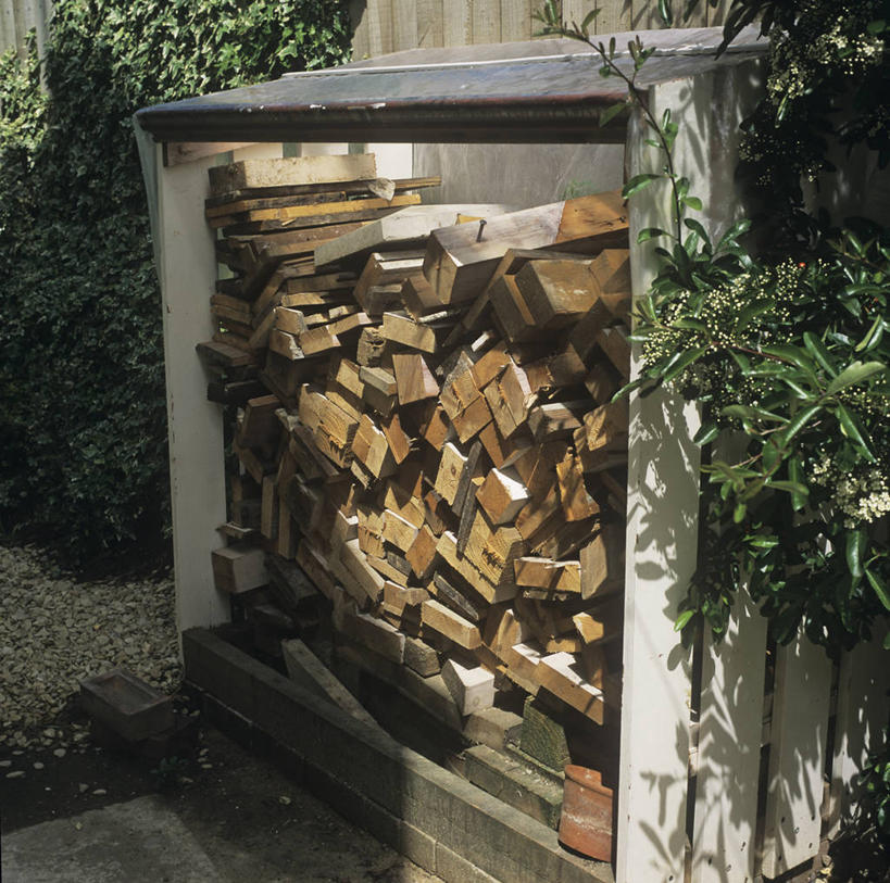 无人,横图,方图,室外,白天,装饰,木制,英格兰,摄影,住房,圆木,彩图