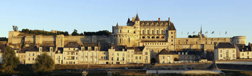 无人,家,横图,室外,白天,正面,旅游,度假,河流,名胜古迹,水,植物,标志建筑,地标,建筑,法国,欧洲,阴影,遗迹,光线,影子,堡垒,城堡,房屋,屋子,河水,水流,公寓,古迹,文物,娱乐,建设,古建筑,洋房,楼房,住宅,树,树木,蓝色,绿色,蓝天,天空,阳光,自然,天,享受,休闲,旅游胜地,放松,生长,晴朗,成长,西欧,要塞,法兰西,古文明,万里无云,法兰西共和国,法兰西第五共和国,设防,安德尔.卢瓦尔省,中央大区,昂布瓦斯,晴空,晴空万里,彩图,房子