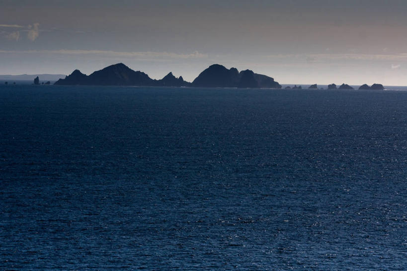 无人,横图,室外,山,智利,岛,水平线,风景,黄昏,摄影,宁静,岩层,剪影,海景,岩石,彩图