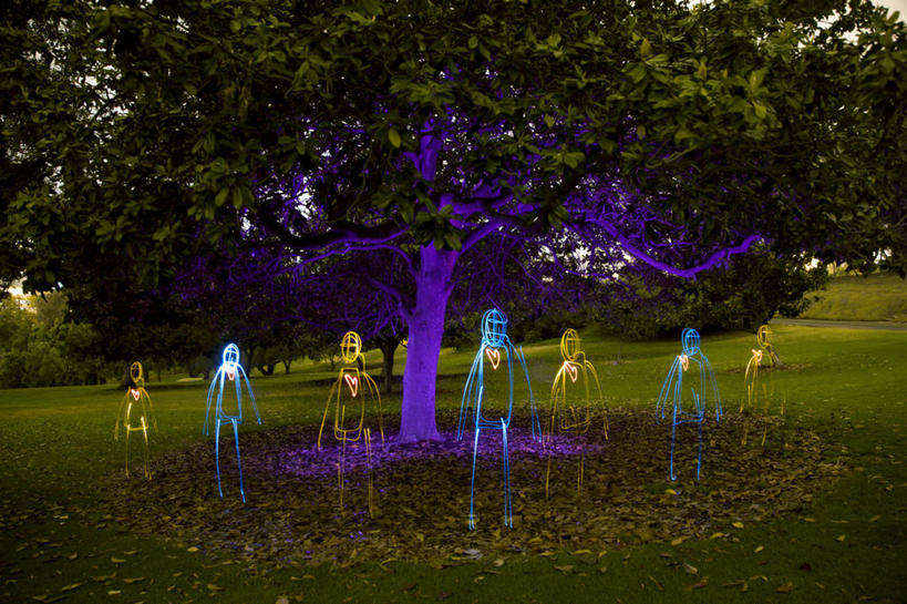 无人,公园,横图,室外,白天,多次曝光,神秘,艺术,发光,光,数码合成,树,紫色,摄影,明亮,照亮,创造力,文学,圣地牙哥市,彩图,超现实主义,流派,艺术流派