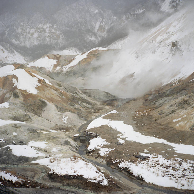 无人,方图,室外,白天,美景,山脉,北海道,蒸汽,景观,热,风景,自然,景色,摄影,自然风光,硫磺,彩图