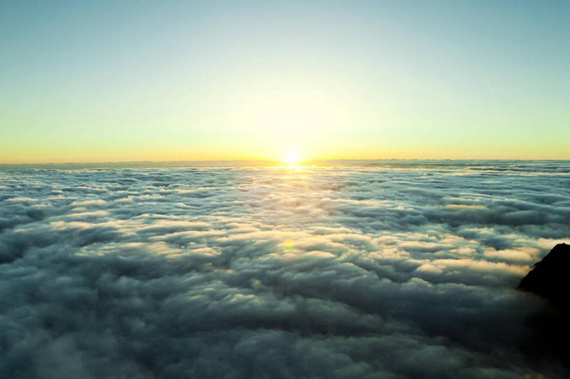 无人,方图,俯视,航拍,美景,日落,太阳,日光,西班牙,地平线,景观,风景,天空,自然,天,景色,摄影,宁静,鸟瞰,自然风光,加那利群岛,耶罗岛,大西洋群岛,彩图,高角度拍摄