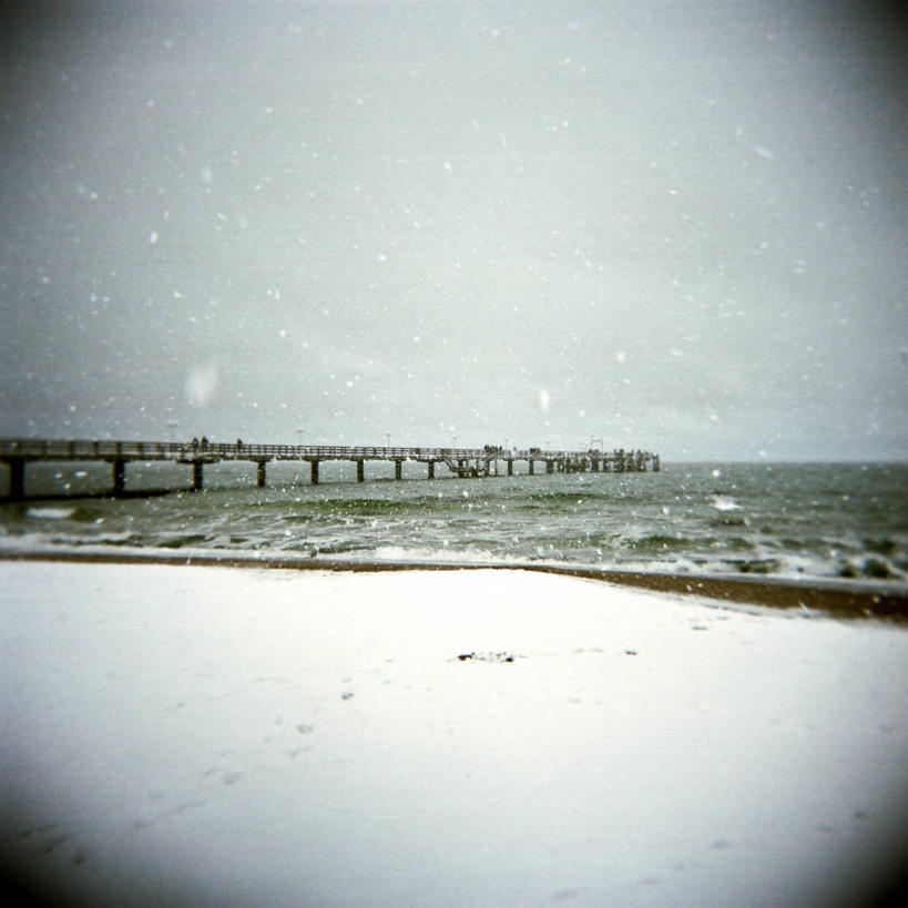 无人,码头,方图,室外,白天,雪,德国,冬天,下雪,天气,风景,天空,自然,寒冷,摄影,波罗的海,彩图,晕影