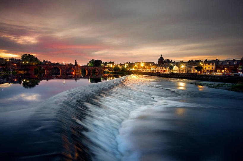 无人,横图,室外,长时间曝光,海浪,河流,美景,日落,英国,欧洲,反射,景观,云,桥,联系,苏格兰,天空,自然,波浪,景色,摄影,宁静,照亮,西欧,自然风光,大不列颠,大不列颠及北爱尔兰联合王国,大不列颠及爱尔兰联合王国,苏格兰王国,丹弗里斯.加洛韦,邓弗里斯.加洛韦,彩图,大不列颠王国,大英帝国,联合王国,日不落帝国
