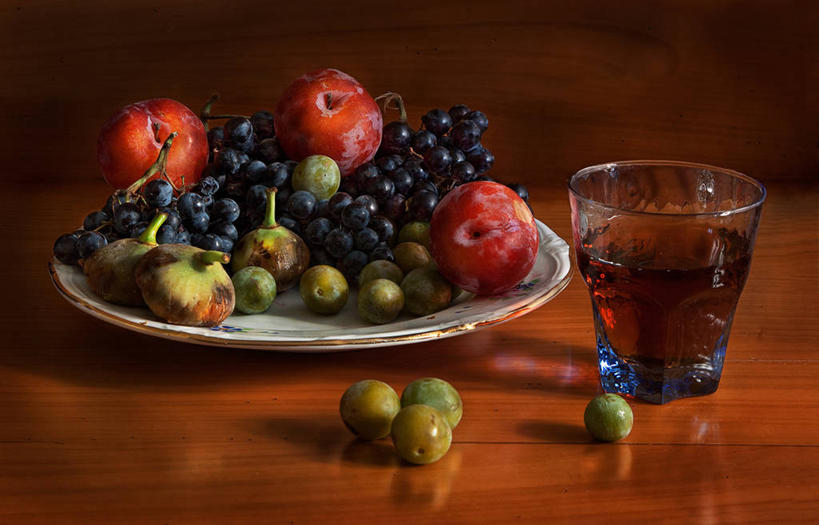 果汁,无人,横图,室内,桌子,苹果,葡萄,静物,水果,西班牙,反射,木制,食品,饮食,盘子,摄影,多样,清新,健康食物,纳瓦拉,潘普洛纳,玻璃杯,彩图