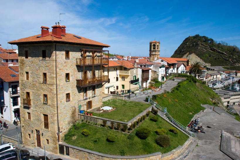 横图,室外,白天,城市,建筑,西班牙,云,天空,摄影,巴斯克自治区,彩图