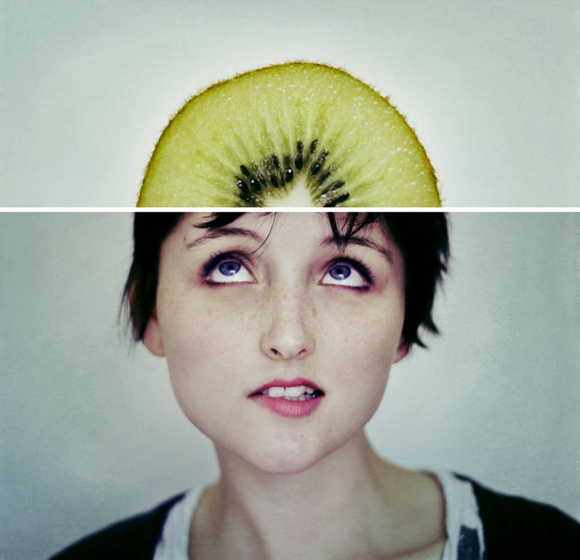 点心,面包,西方人,成年人,脸,头,脸颊,一个人,横图,正面,猕猴桃,水果,英国,欧洲,欧洲人,仅一个年轻女性,仅一个女性,仅一个人,切开,蓝色背景,食品,面点,休闲装,数码合成,吐司,饮食,肩膀,食物,糕点,切,向上看,摄影,法式面包,幽默,咬唇,清新,剖面,吐司面包,切面,想法,年轻女性,女人,女性,白种人,年轻人,头部,脸部,脸蛋,面部,奇异果,猕猴梨,彩图,影棚拍摄,多士,听型面包,短发