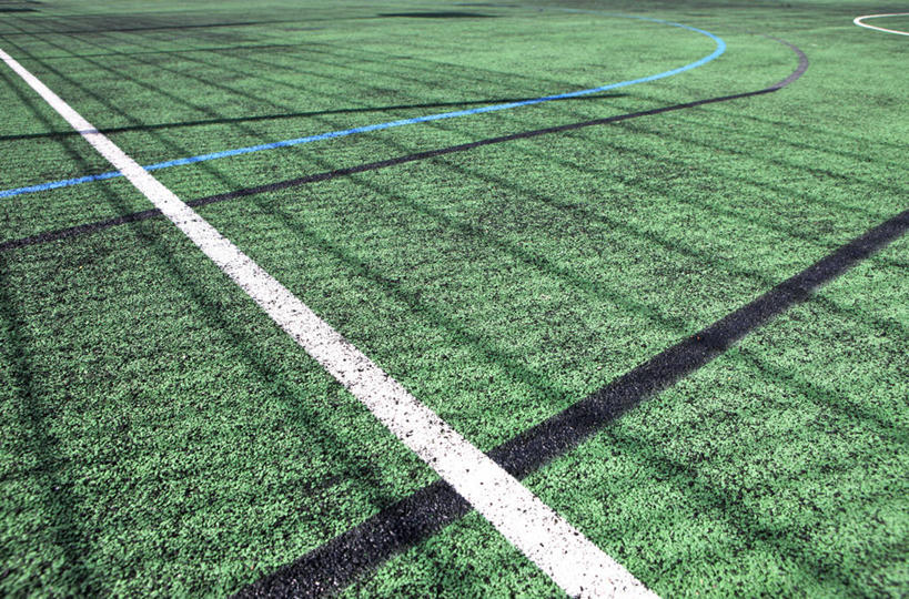 无人,运动场,横图,室外,白天,运动,英国,阴影,线条,篱笆,首都,草,摄影,彩图