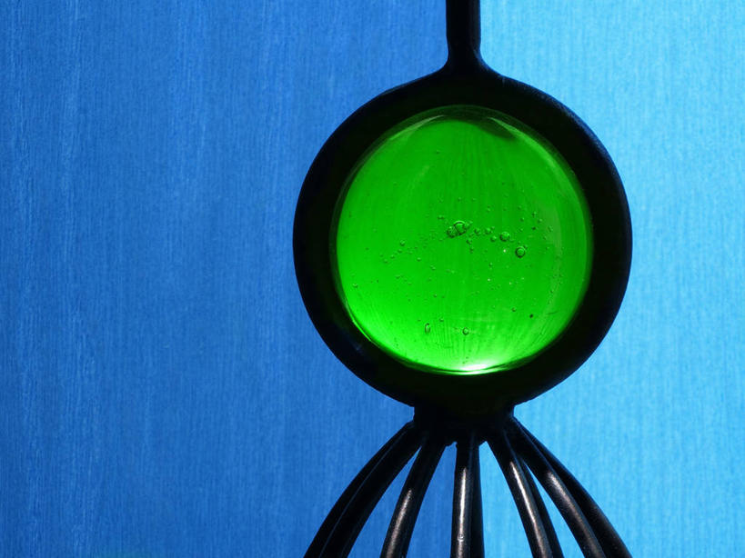 无人,横图,留白,西班牙,蓝色背景,一个,摄影,单个,照明设备,水晶吊灯,美术工艺,比斯开省,彩图,影棚拍摄