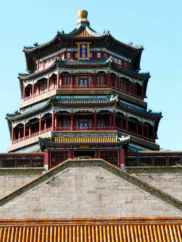 无人,竖图,室外,特写,白天,仰视,建筑,北京,首都,历史,天空,地标建筑,摄影,中国文化,亭台楼阁,彩图,低角度拍摄