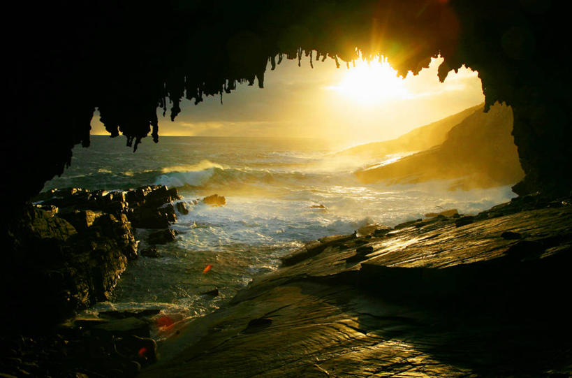 无人,横图,室外,海浪,海洋,美景,日落,太阳,日光,澳大利亚,景观,风景,自然,景色,摄影,宁静,自然风光,剪影,袋鼠岛,南澳大利亚,岩石,彩图