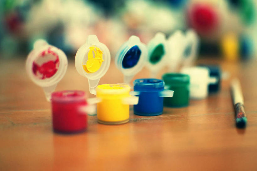 无人,横图,室内,特写,绘画,桌子,西班牙,一排,艺术,整齐,首都,排列,画笔,打开,马德里,摄影,多样,颜料,美术,调色板,开启,队列,选择,美术工艺,彩图