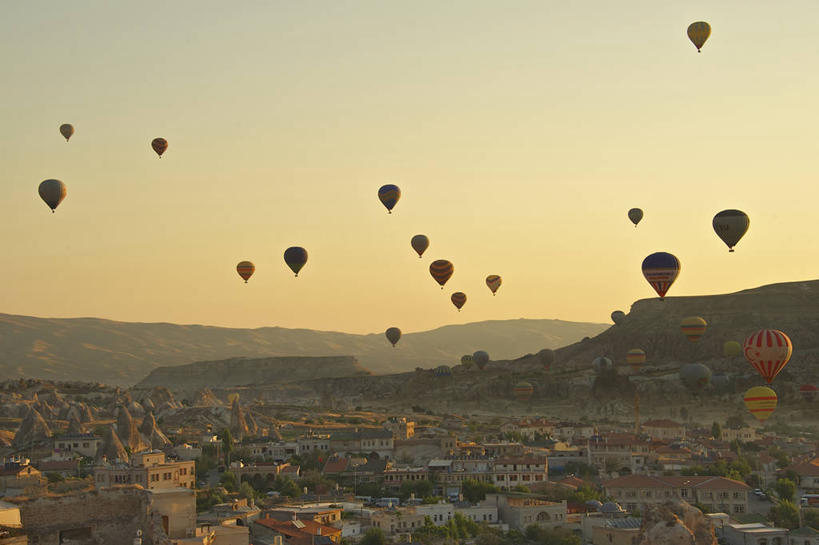 无人,横图,室外,白天,旅游,自由,日落,山,土耳其,亚洲,丰富,地平线,半空,热气球,运输,摄影,宁静,简单,西亚,万里无云,卡帕多西亚,安纳托利亚,小亚细亚,卡帕多奇亚,冒险,彩图,旅行,格雷梅,土耳其共和国,安那托利亚,小亚细亚半岛