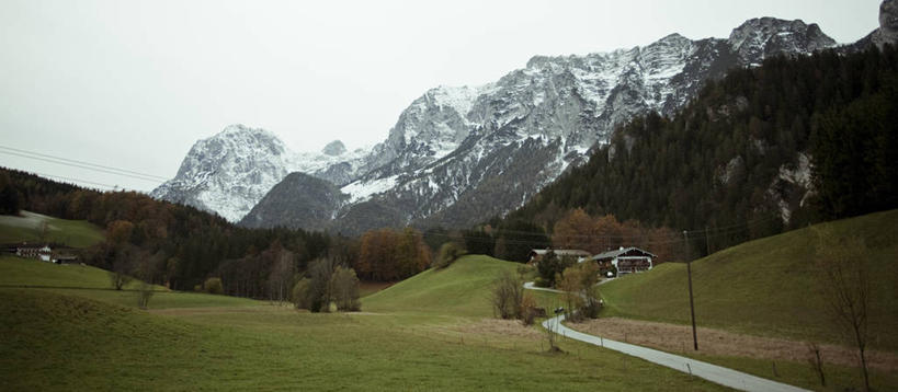 无人,横图,全景,室外,白天,美景,山,山脉,雪山,植物,德国,房屋,景观,乡村,草,树,风景,天空,自然,景色,摄影,宁静,自然风光,贝希特斯加登,彩图
