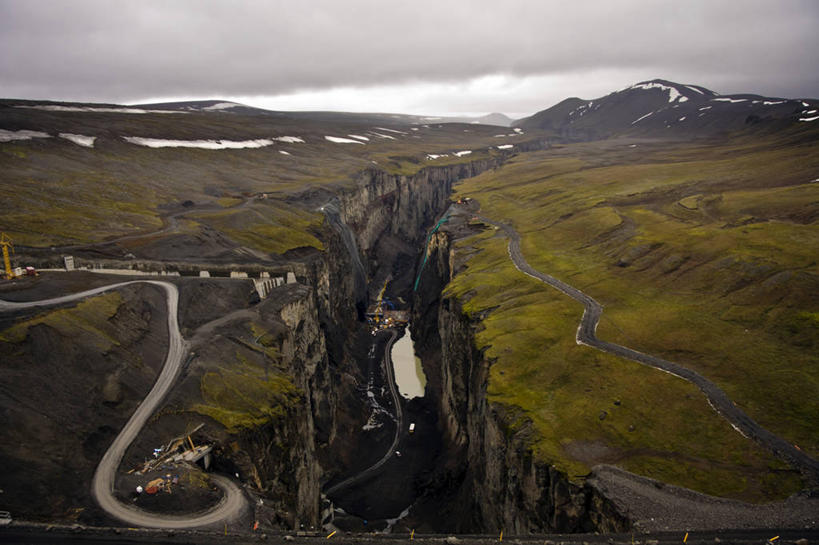 无人,横图,俯视,室外,白天,山,路,弯曲,草,天空,自然,运输,摄影,苏格兰高地,地质学,自然地理,彩图,高角度拍摄