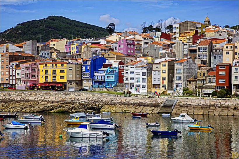 无人,横图,彩色,室外,白天,海洋,湖,河流,建筑,西班牙,房屋,公寓,海湾,摄影,多样,五颜六色,色彩斑斓,五彩缤纷,摩托艇,五彩斑斓,五光十色,彩图