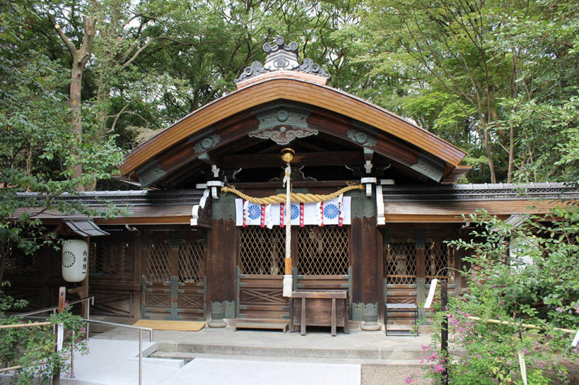 无人,横图,室外,白天,建筑,日本,日本文化,木制,树,摄影,宗教,佛教,京都府,宁静,神殿,彩图