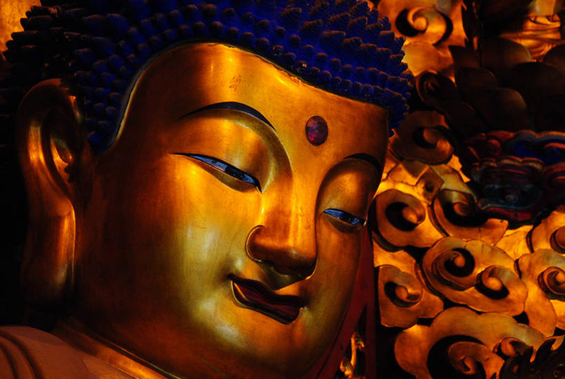 无人,横图,室内,特写,上海,标志,雕像,符号,历史,标识,摄影,宗教,佛教,中国文化,龙华寺,性别符号,彩图,男性符号