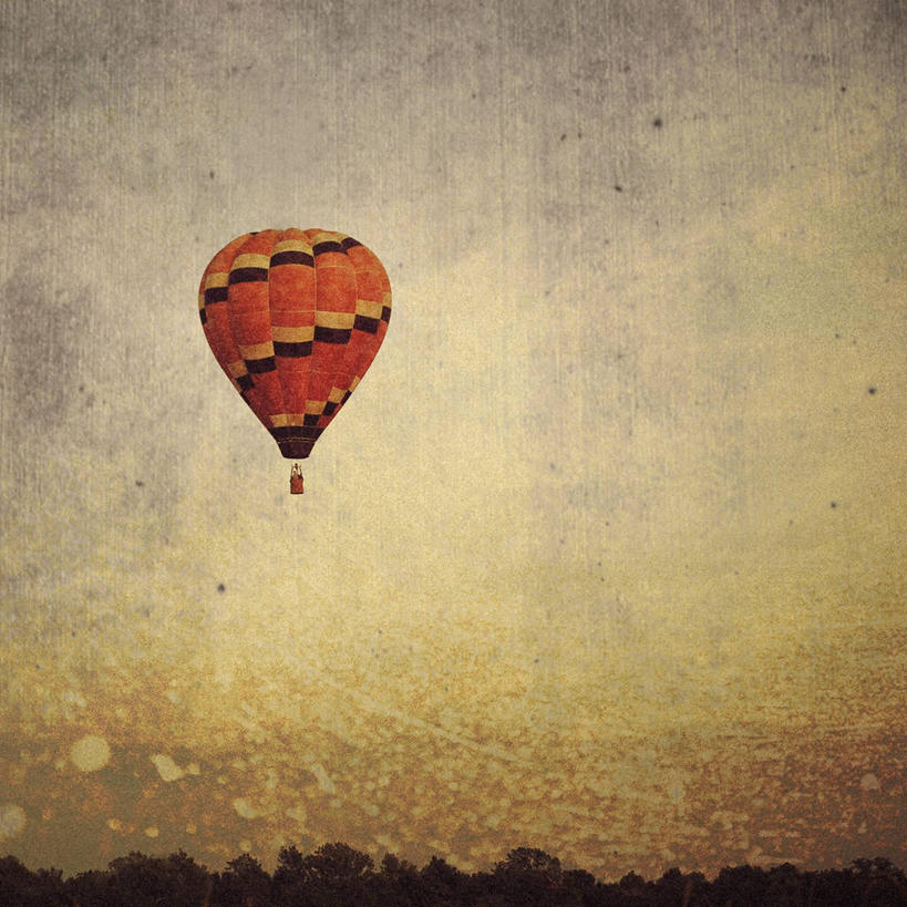 无人,方图,室外,白天,美国,纹路,纹理,半空,飞,树,天空,热气球,运输,摄影,肌理,冒险,彩图