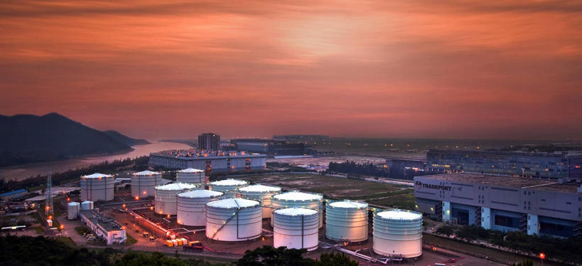 无人,机场,横图,全景,俯视,室外,河流,山,城市,香港,地形,云,风景,天空,自然,黄昏,橙色,工业,摄影,宁静,照亮,石油工业,香港国际机场,彩图,高角度拍摄