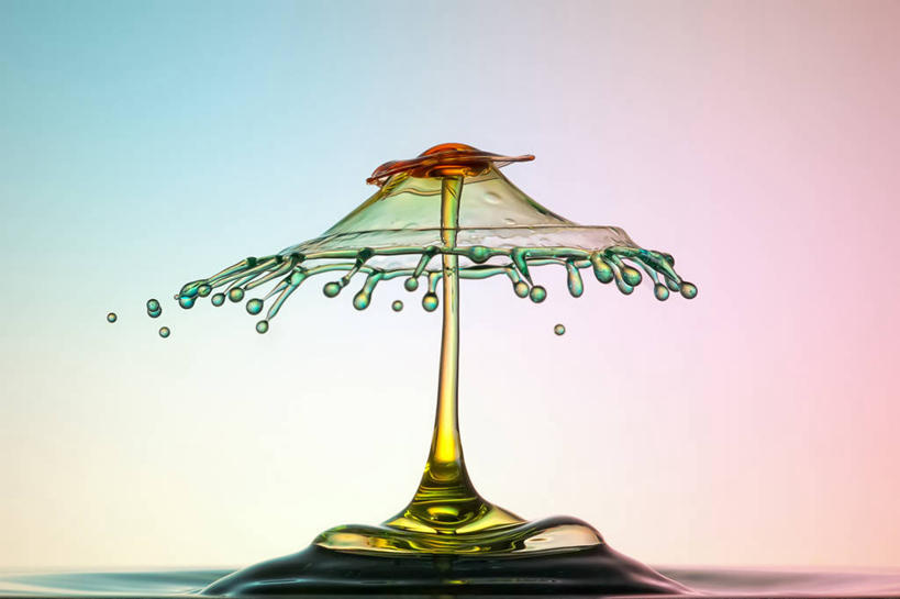 无人,横图,特写,水,德国,形状,溅,水滴,水面,摄影,撞击,纯净,想法,彩图,影棚拍摄