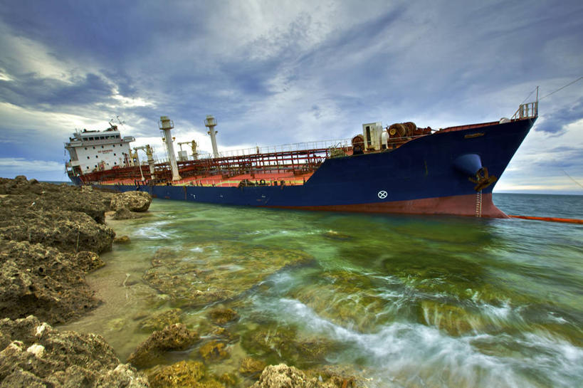 无人,横图,室外,白天,长时间曝光,海洋,台湾,云,天空,自然,运输,摄影,货船,搁浅,海难,海滩,岩石,彩图,海上运输